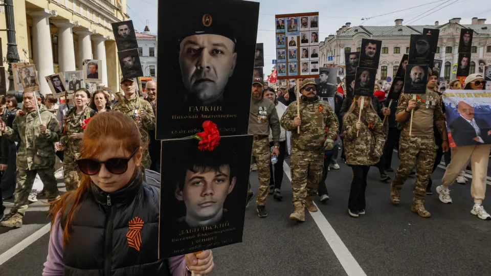 Idosa detida na Rússia por protestar contra o regime no Dia da Vitória