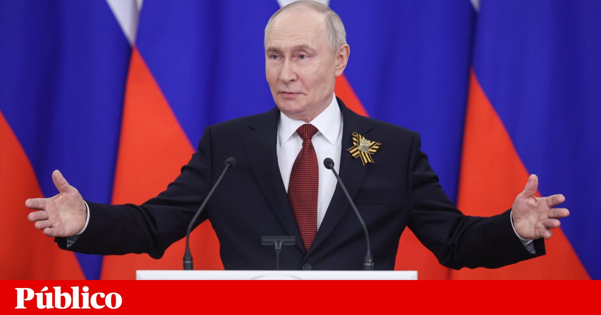 Putin diz acreditar que guerra na Ucrânia está a chegar ao fim