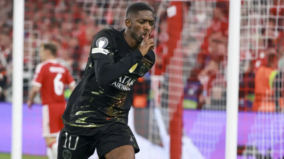 Dembélé voltou a ser eleito melhor jogador da liga francesa