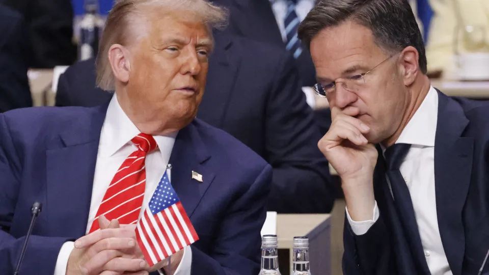 Rutte "extremamente otimista" com futuro da NATO e elogia papel de Trump