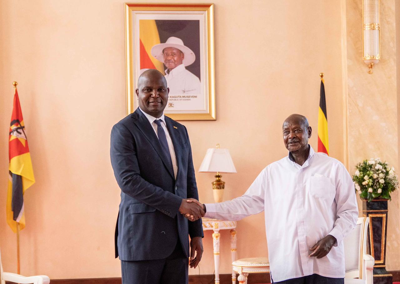 Chapo e Museveni reforçam cooperação nas áreas de segurança e agricultura