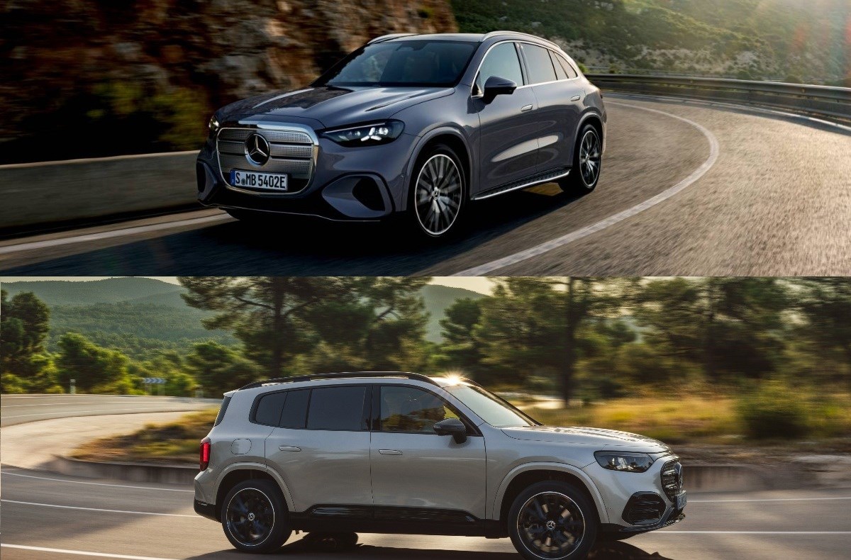 GLB e GLC, dois SUV eléctricos da Mercedes com missões diferentes
