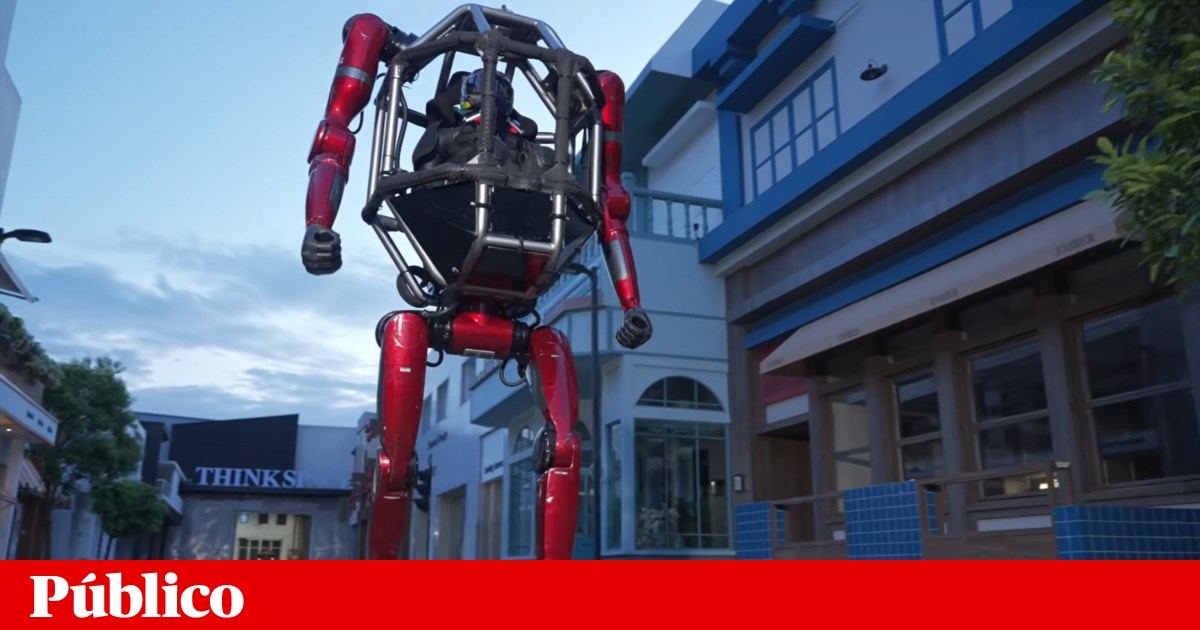 GD01, o exoesqueleto robótico que parece saído de um filme de ficção científica