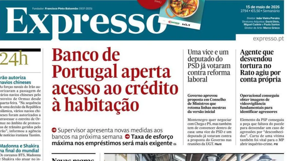 Hoje é notícia: Habitação? BdP aperta; Cunhado com 3 residências fiscais