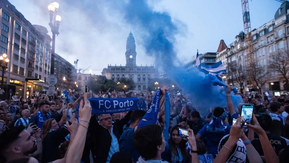 FC Porto campeão: Ruas na baixa do Porto cortadas no sábado para a festa