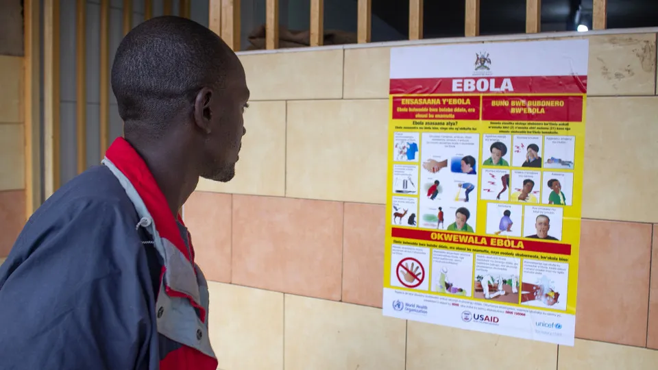 Uganda confirma caso importado de Ébola da RDCongo