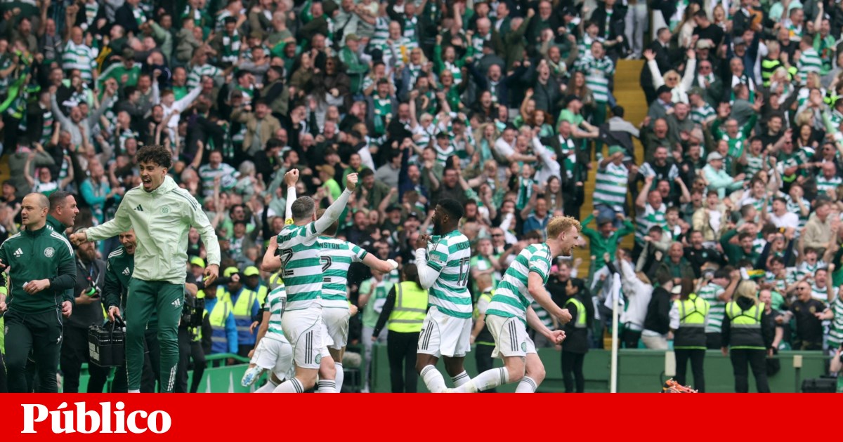 Celtic acaba com sonho do Hearts e chega ao “penta” na Escócia
