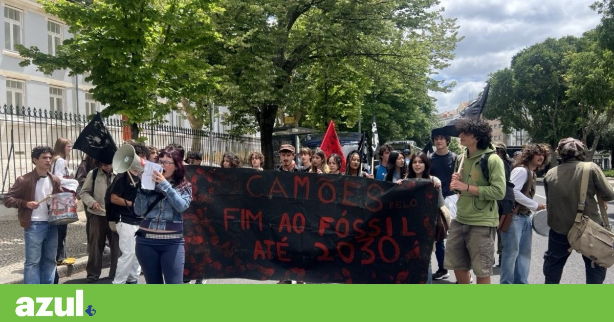 Estudantes marcharam em Lisboa a exigir “fim ao fóssil até 2030” e futuro sem guerras nem crise climática