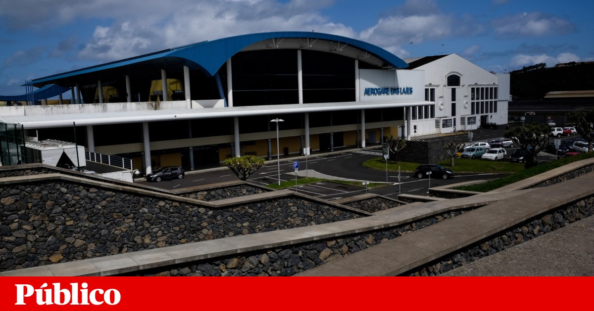 Aerogare civil das Lajes com reservas de combustível para garantir operação