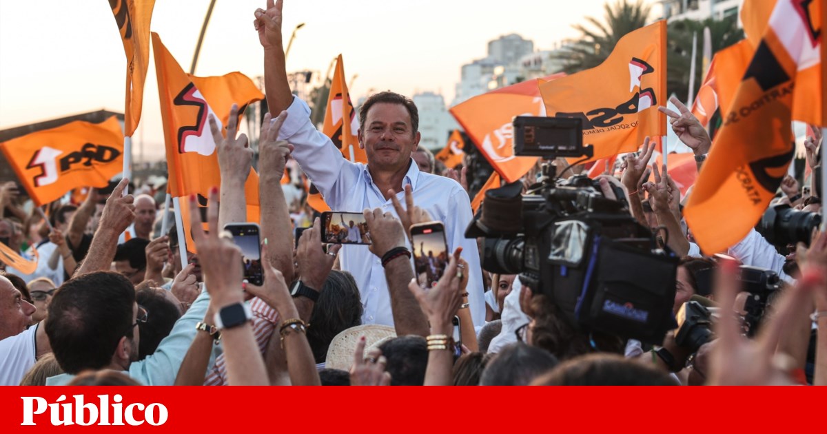 Contra forças de bloqueio, Montenegro sonha com maioria absoluta