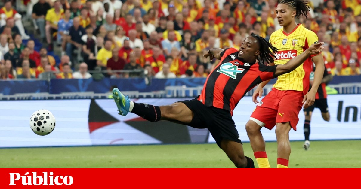 Lens bate Nice e conquista a sua primeira Taça de França