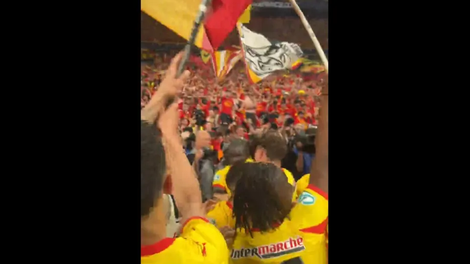 Lens fez história e conquista da Taça foi festejada pelos adeptos… assim