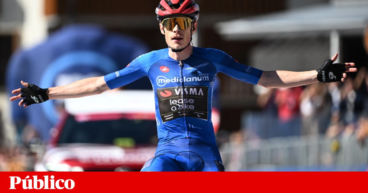 Vingegaard arrasa na montanha e destrona Eulálio da liderança do Giro