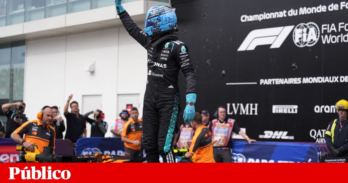 F1: Russell vence <em>sprint </em>no Canadá com protestos de Antonelli