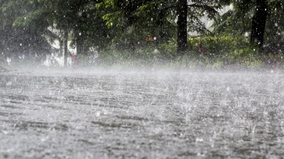 Chuva e trovoada colocam 6 distritos do Norte e Centro sob aviso amarelo