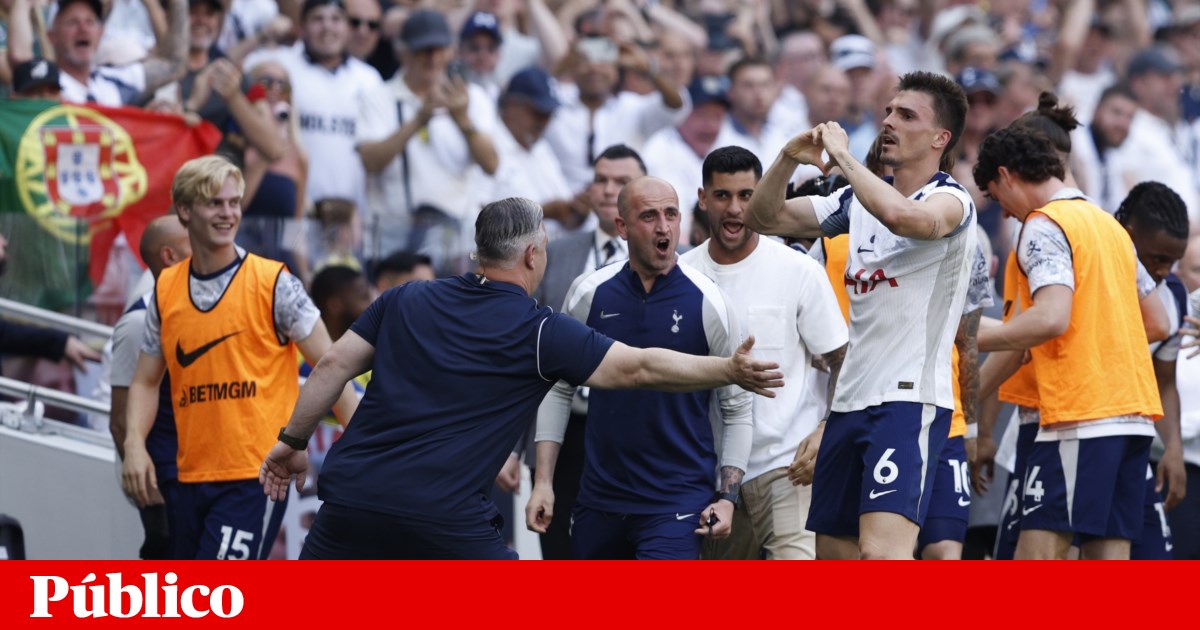 João Palhinha ajudou o Tottenham a tirar a corda do pescoço