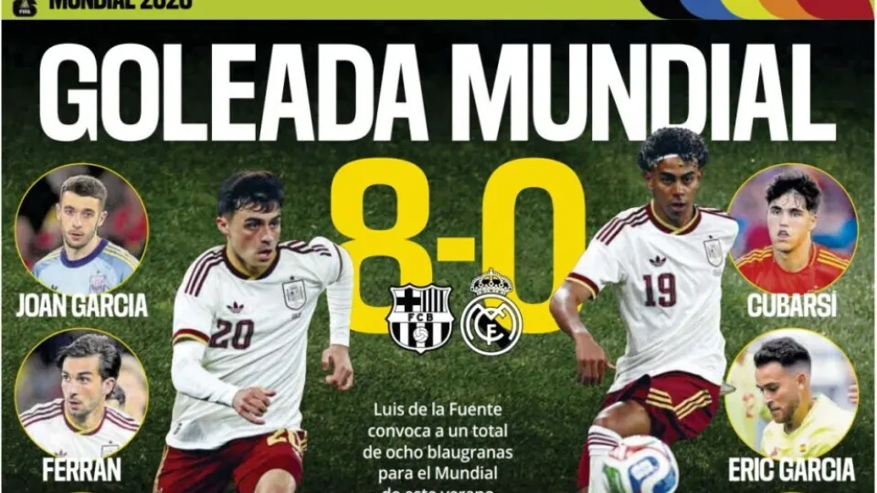 Lá fora: Catalães festejam ausência do Real Madrid e Milan a ferro e fogo