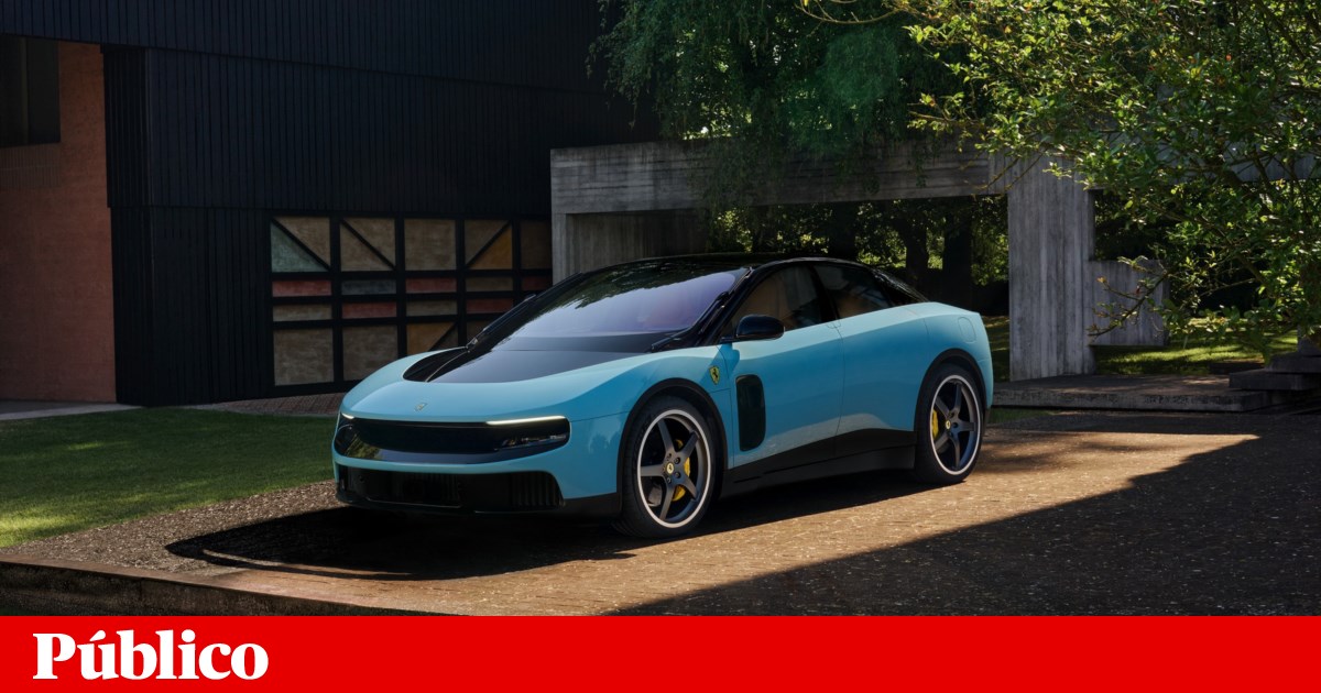 Primeiro eléctrico da Ferrari “tem qualquer coisa” de iPhone