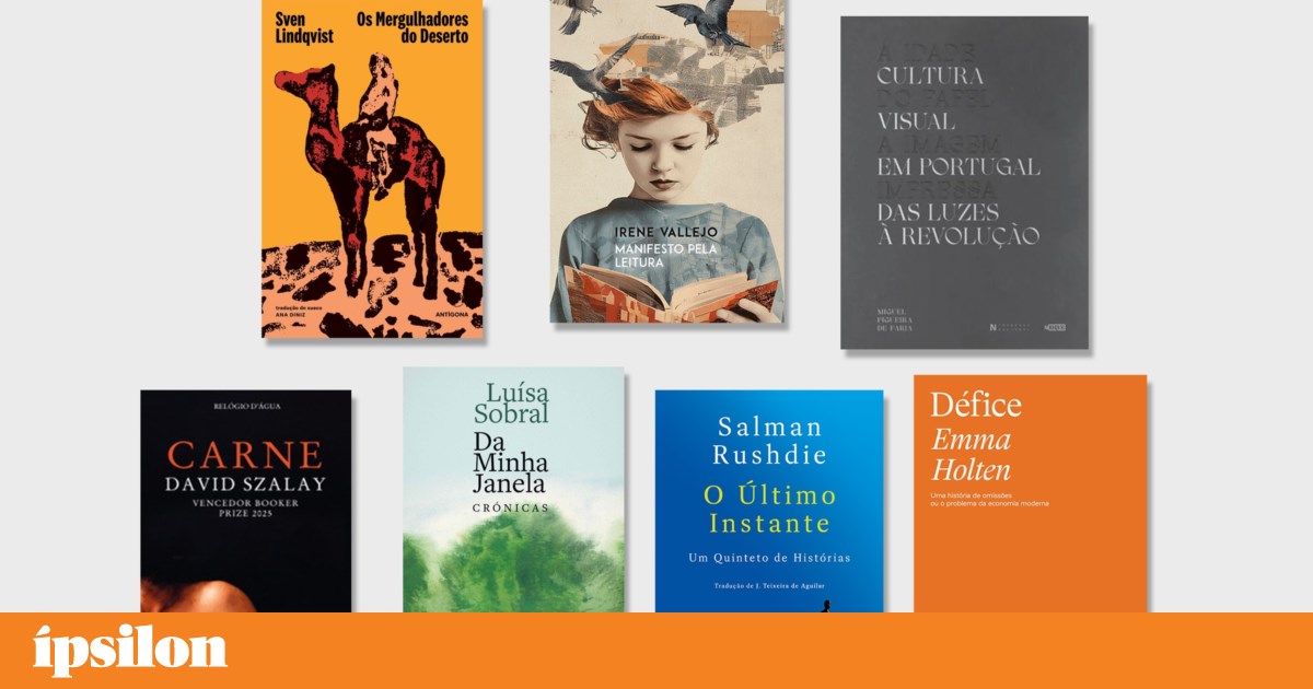 Novos contos de Salman Rushdie e o romance de David Szalay, Prémio Booker de 2025
