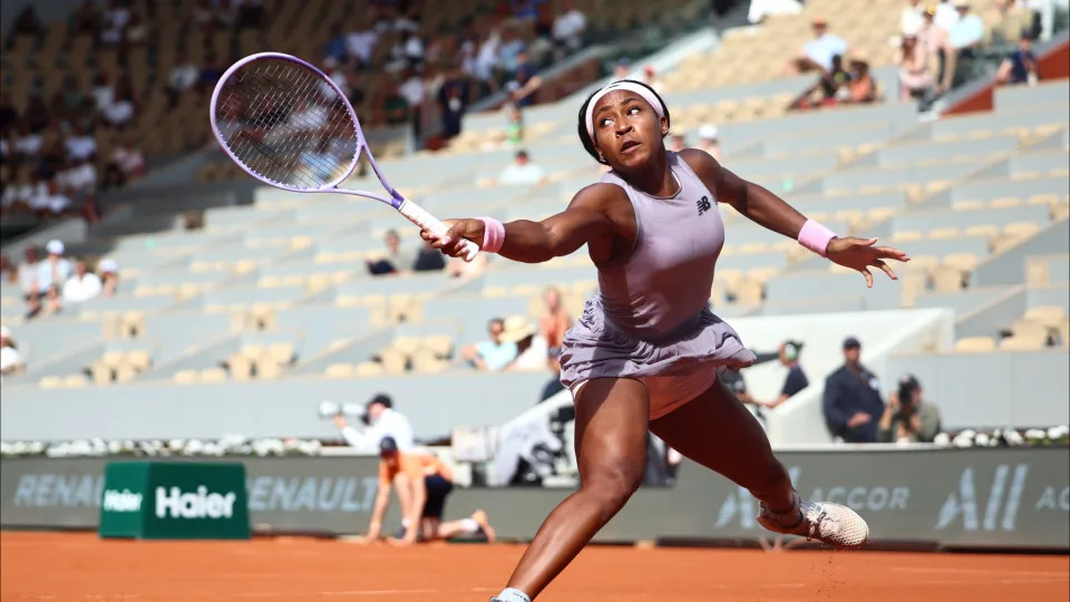 Mais um choque em Roland Garros. Campeã Gauff eliminada na terceira ronda
