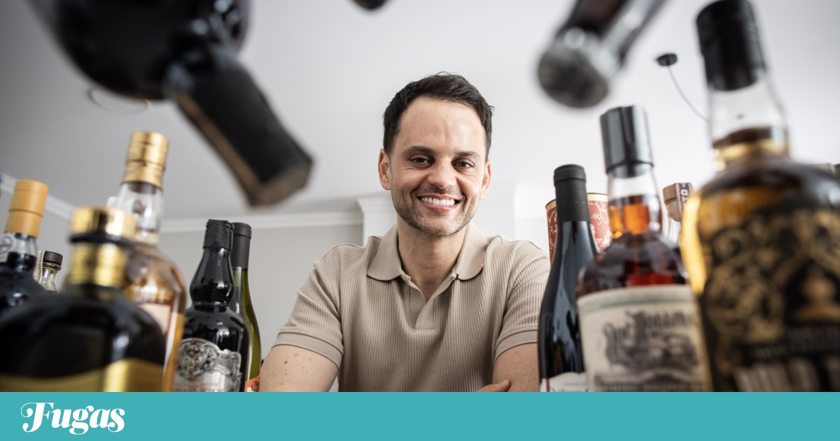 Hugo Marques é o génio das muitas garrafas
