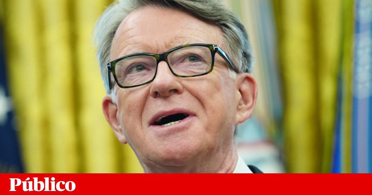 Mandelson disse que o Governo britânico “nunca” se iria “arrepender” de o nomear embaixador nos EUA