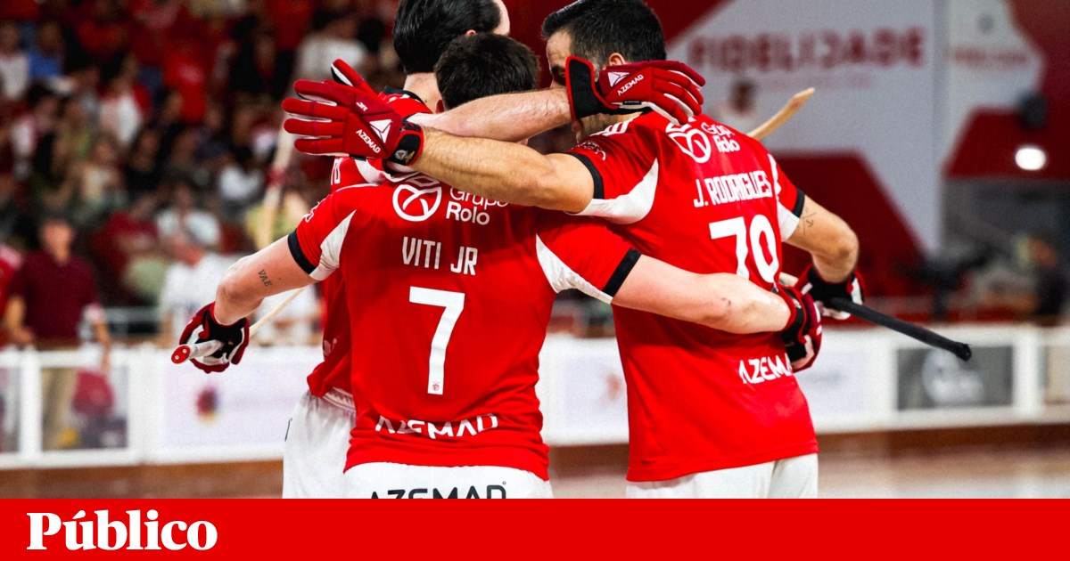 Benfica junta-se ao Sporting na final do campeonato de hóquei em patins
