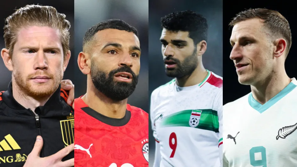 Seis dias para o Mundial. Taremi, Salah e De Bruyne animam grupo G