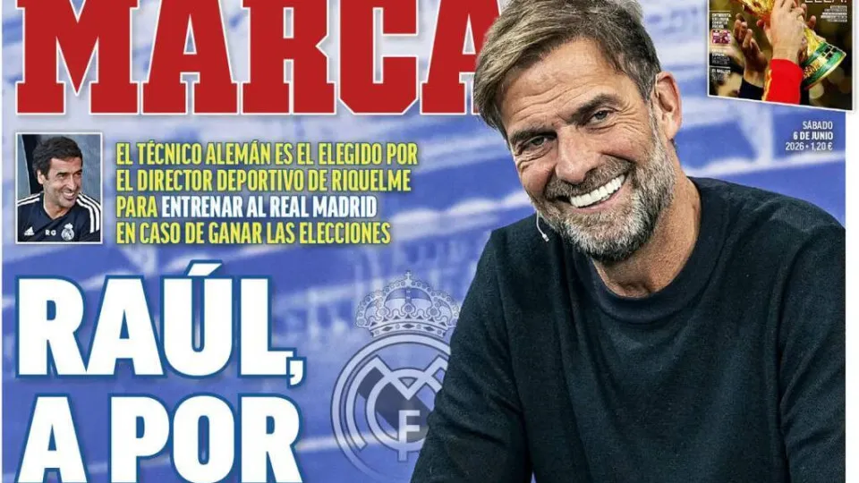 Lá fora: Klopp dá que falar em Madrid e Kane impressiona Tuchel