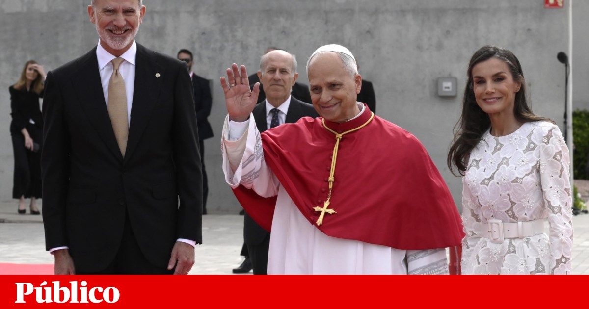Leão XIV já está em Madrid