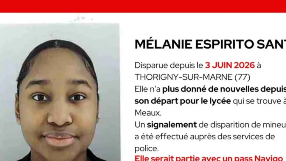 Encontrada jovem portuguesa de 15 anos desaparecida em França