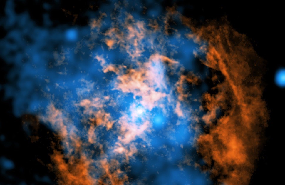 Vento do buraco negro supermaciço da Via Láctea é finalmente descoberto
