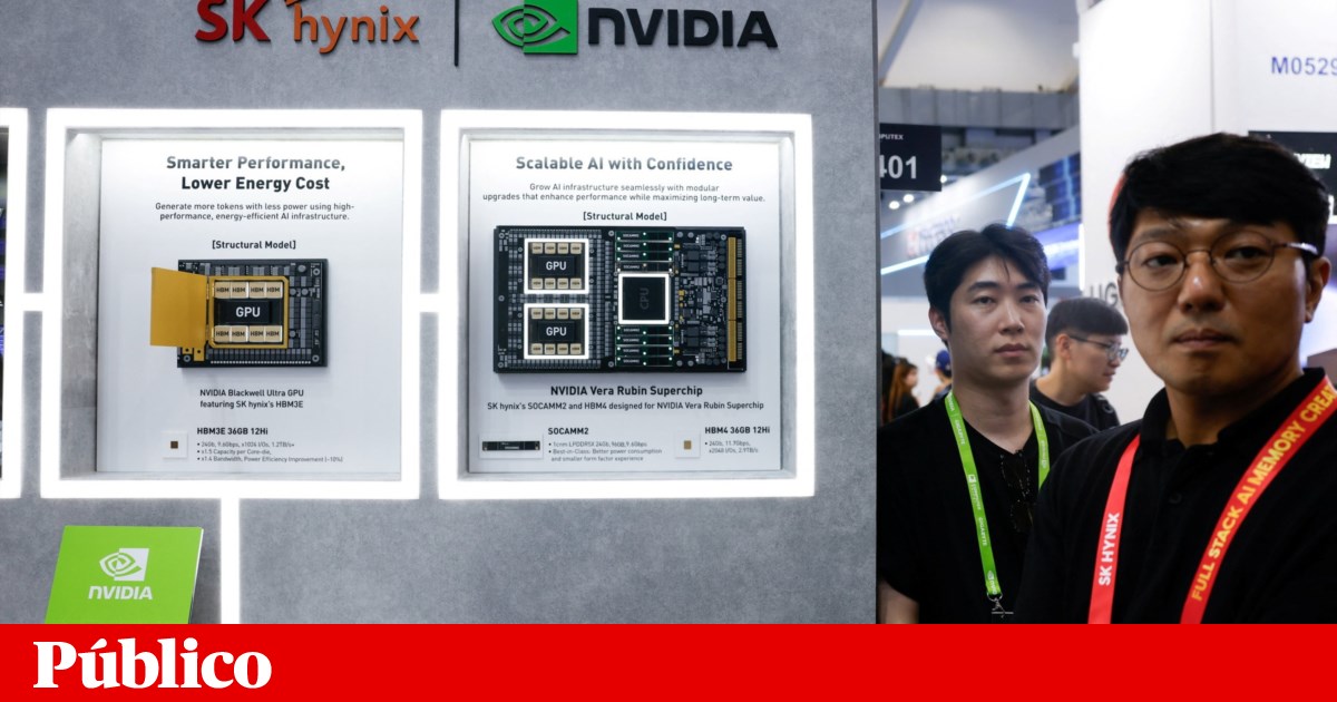 A febre da IA enriquece os fabricantes de memória e os consumidores pagam a conta