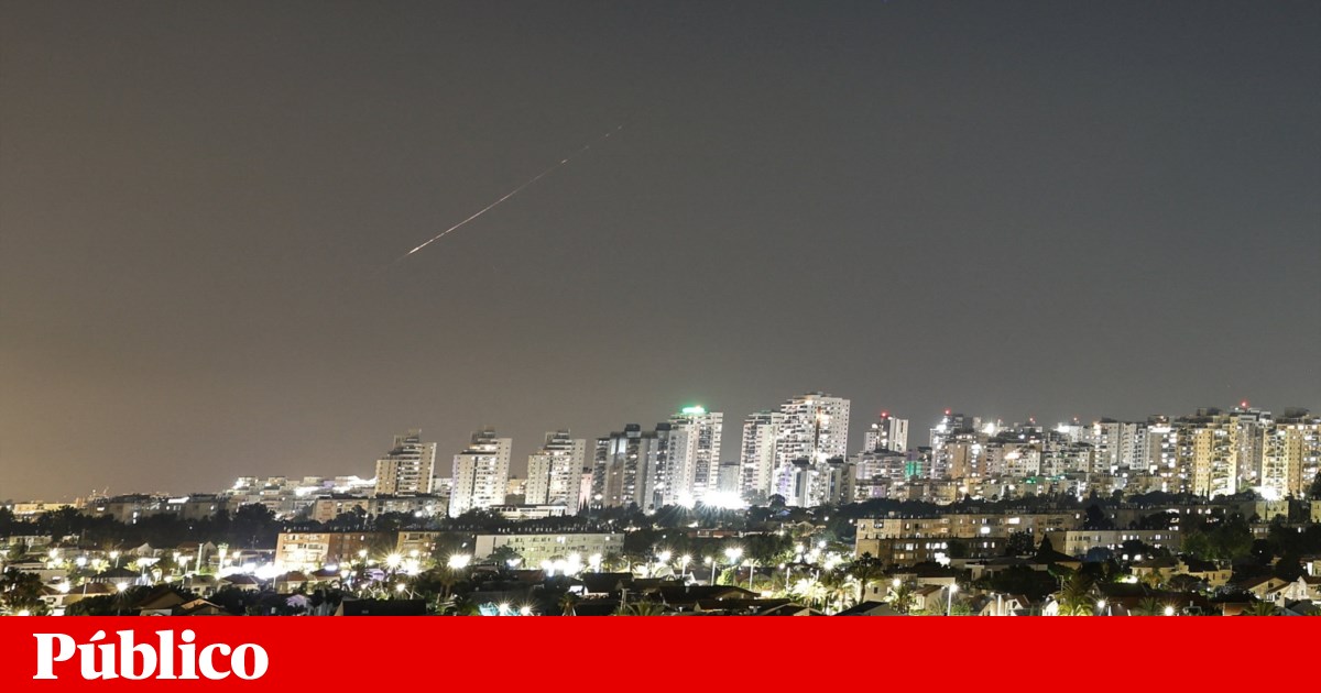 Irão lança nova vaga de mísseis contra Israel, no primeiro ataque desde o cessar-fogo