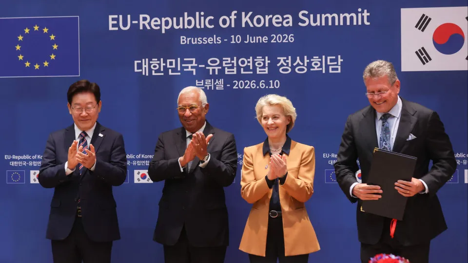UE e Coreia do Sul reforçam cooperação e assinam acordo