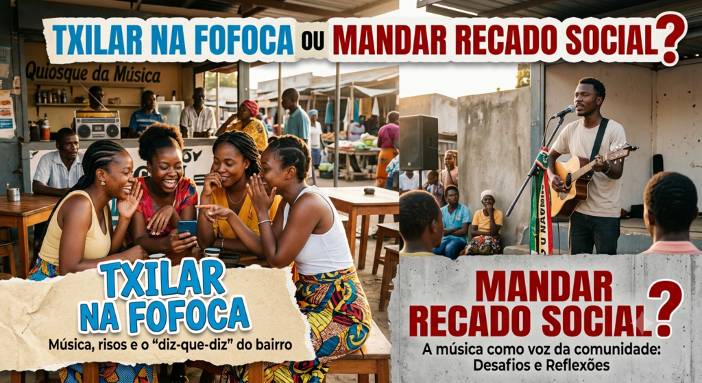 Txilar-na-Fofoca-ou-Mandar-Recado-Social-1024x559 O atual estágio da música e os impactos sociais desta arte: O que andamos a ouvir em Moçambique?