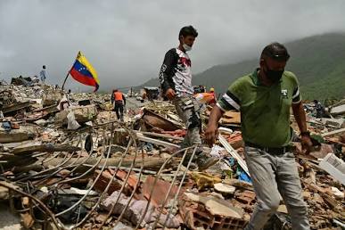 O-drama-dos-desaparecidos Tragédia humanitária: Balanço de mortos após sismos na Venezuela sobe para 4.829 e buscas continuam