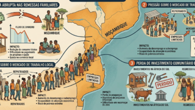Quais são os impactos econômicos das recentes deportações de moçambicanos da África do Sul para as comunidades locais em Moçambique?